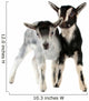 Little Goat Isolated Wall Decal