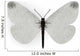 Leptidea Sinapis Butterfly Wall Decal