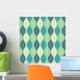 Seamless Retro Vector Pattern Wall Decal