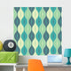 Seamless Retro Vector Pattern Wall Decal