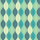 Seamless Retro Vector Pattern Wall Decal