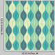 Seamless Retro Vector Pattern Wall Decal