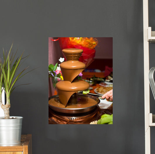 Chocolate fountain Wall Mural