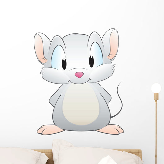 Cartoon Mouse Wall Decal