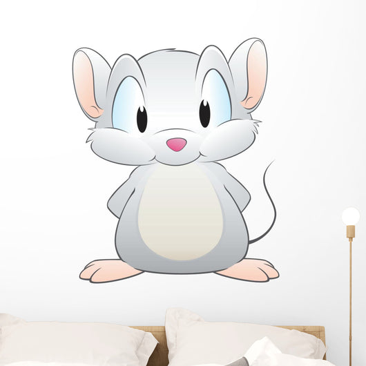 Cartoon Mouse Wall Decal
