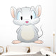 Cartoon Mouse Wall Decal