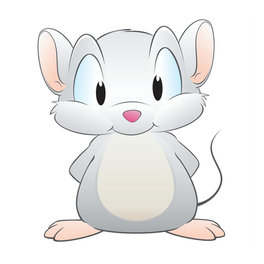Cartoon Mouse Wall Decal
