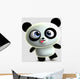 Crazy Panda Wall Decal