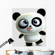 Crazy Panda Wall Decal