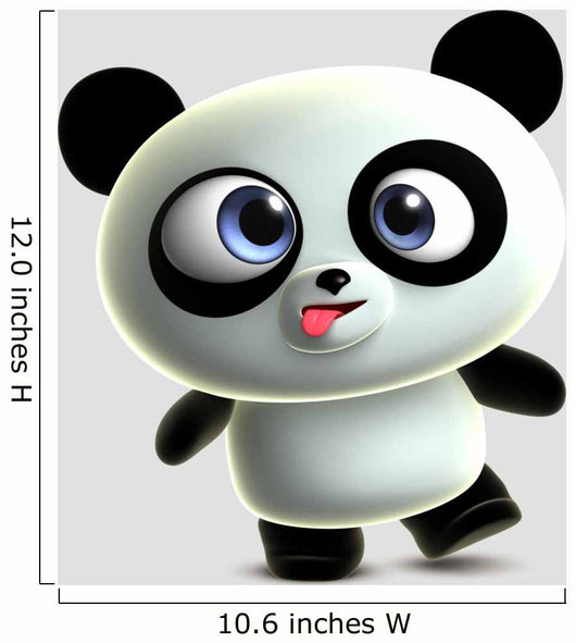 Crazy Panda Wall Decal