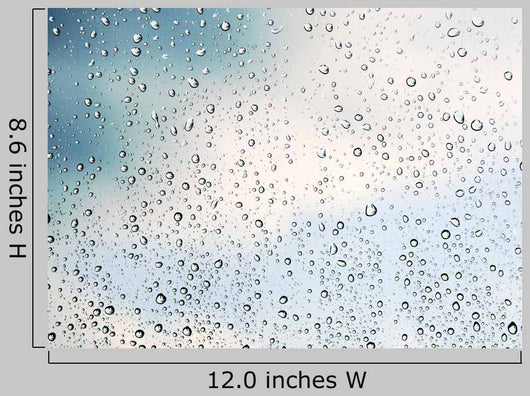 Blue Rain Drops