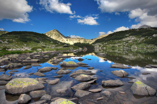Glacial Lake Zabecko with