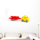 Toy Car with Trailer Wall Mural