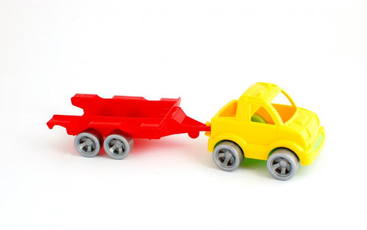 Toy Car with Trailer Wall Mural