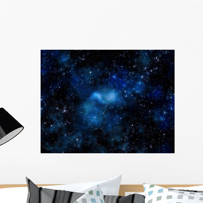 Gas Cloud Deep Outer shown on a wall