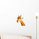 Head Camelopard Wall Decal