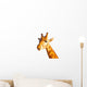 Head Camelopard Wall Decal
