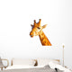 Head Camelopard Wall Decal