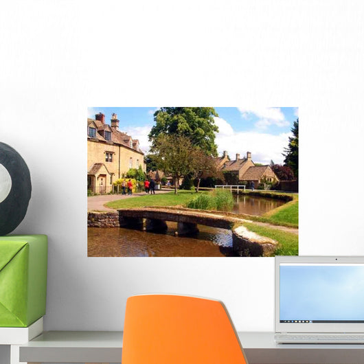 Lower Slaughter Cotswolds Wall Decal
