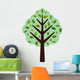 Cartoon Tree Wall Decal