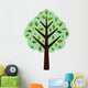 Cartoon Tree Wall Decal