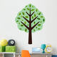 Cartoon Tree Wall Decal