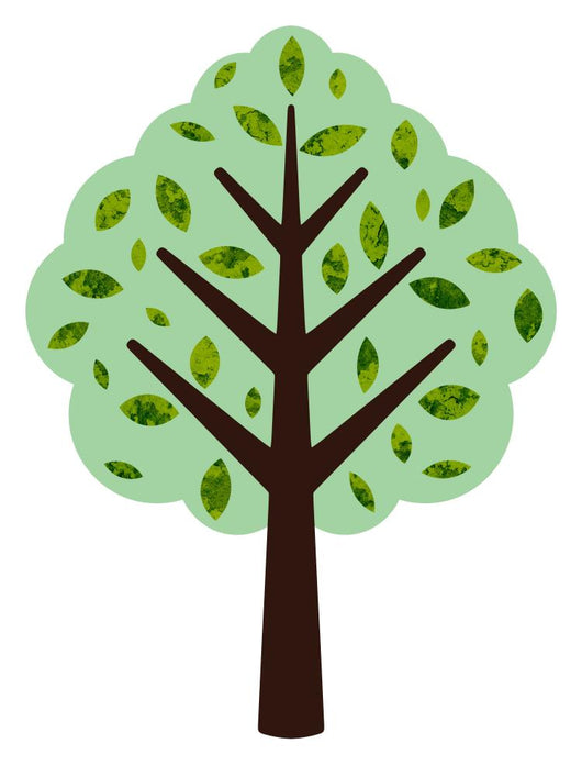 Cartoon Tree Wall Decal
