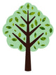 Cartoon Tree Wall Decal