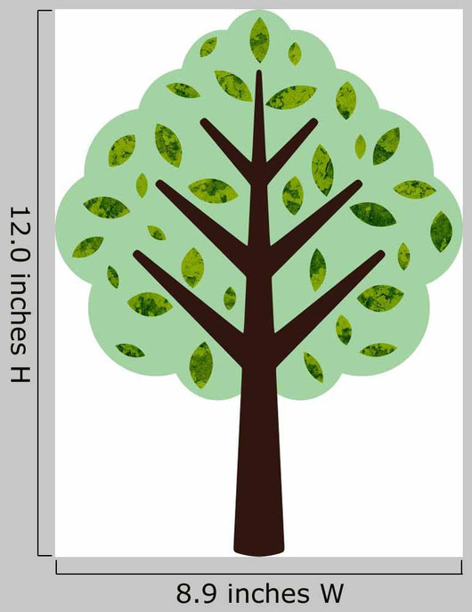 Cartoon Tree Wall Decal