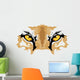 Cougar Eyes Mascot Graphic Wall Decal