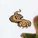 Cougar Mascot Body Prowling Vector Graphic Wall Decal