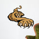 Cougar Mascot Body Prowling Vector Graphic Wall Decal