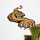 Cougar Mascot Body Prowling Vector Graphic Wall Decal