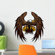 Eagle Wings and Claws Mascot Vector Illustration Wall Decal