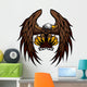 Eagle Wings and Claws Mascot Vector Illustration Wall Decal
