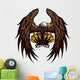 Eagle Wings and Claws Mascot Vector Illustration Wall Decal