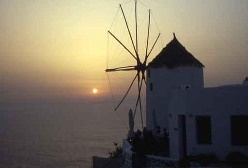 Santorini Wall Decal