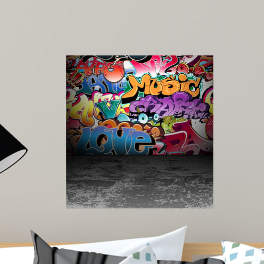 Graffiti Wall Urban Street