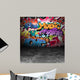 Graffiti Wall Urban Street