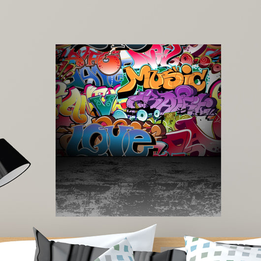 Graffiti Wall Urban Street