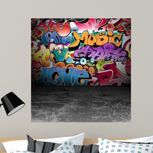 Graffiti Wall Urban Street