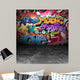 Graffiti Wall Urban Street