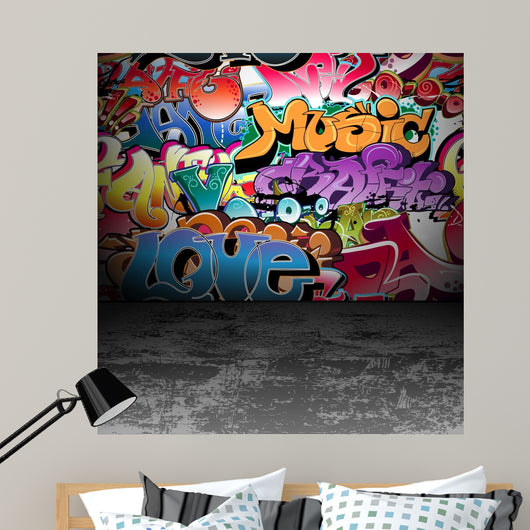 Graffiti Wall Urban Street