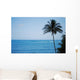 Kailua Beach and Palm Wall Mural
