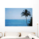 Kailua Beach and Palm Wall Mural