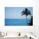 Kailua Beach and Palm Wall Mural