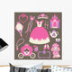 Little Princess Set Wall Mural