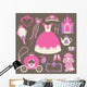 Little Princess Set Wall Mural