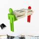 People Packing Money Wall Decal