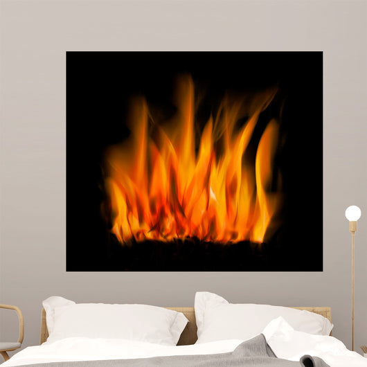 Feuer Vor Schwarz